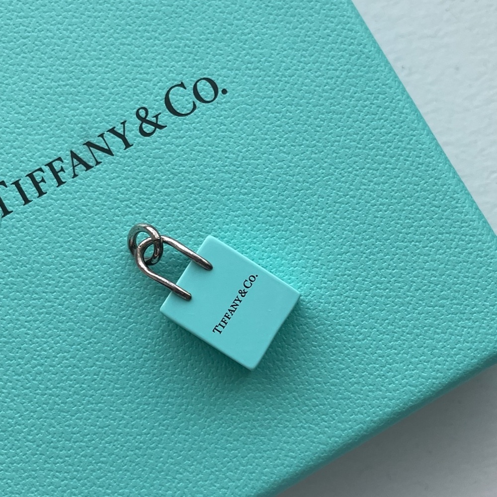 Tiffany & Co. Shopping Bag Charm Tiffany Blue